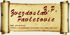 Zvezdoslav Pavletović vizit kartica